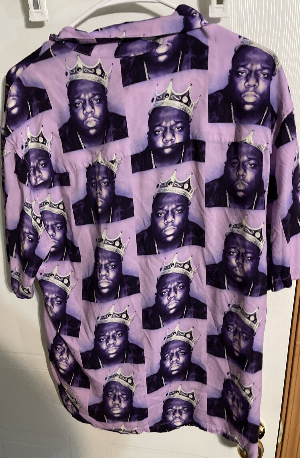 H&M The Notorious Big Button Up Medium 