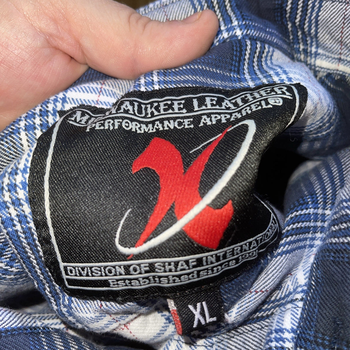 Milwaukee Leather Flannel XL