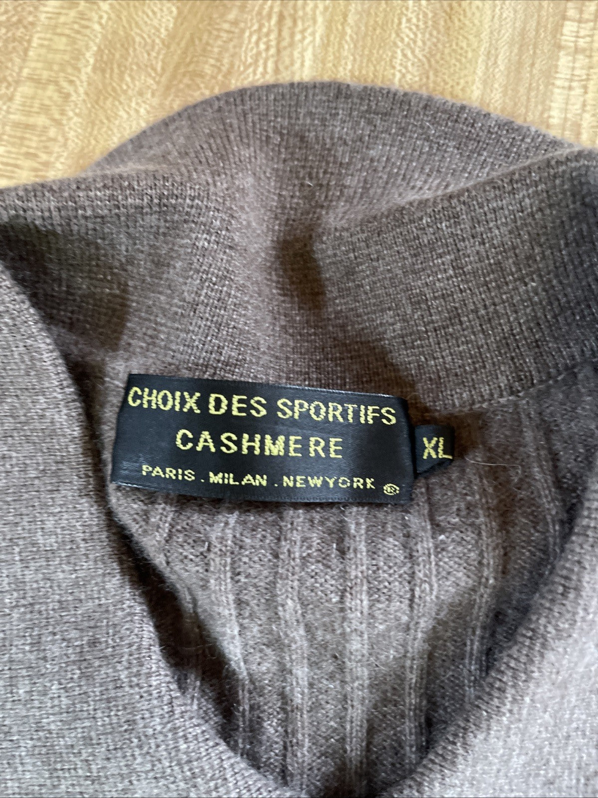 Choix Des Sportifs Cashmere XL