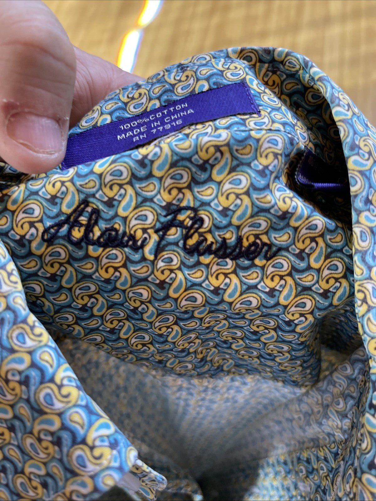 Alan Flusser Button Down Medium 