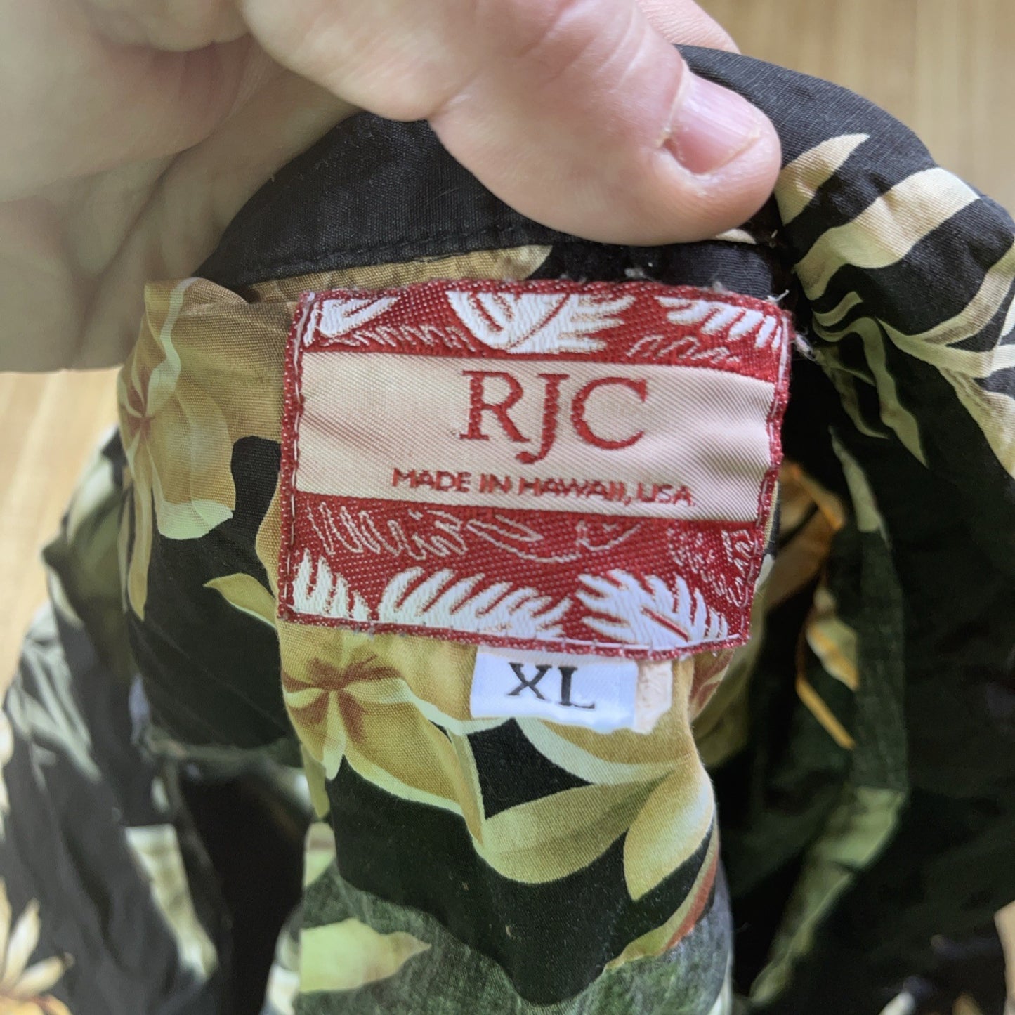 RJC Hawaiian Shirt XL Magnum PI Style