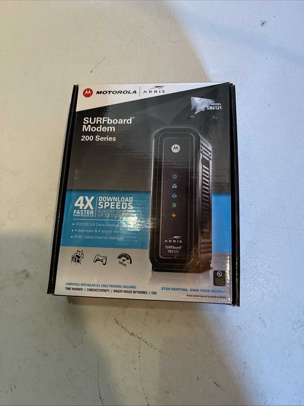 Motorola SURFboard SB6121 (575319-019-00) 199.68 Mbps