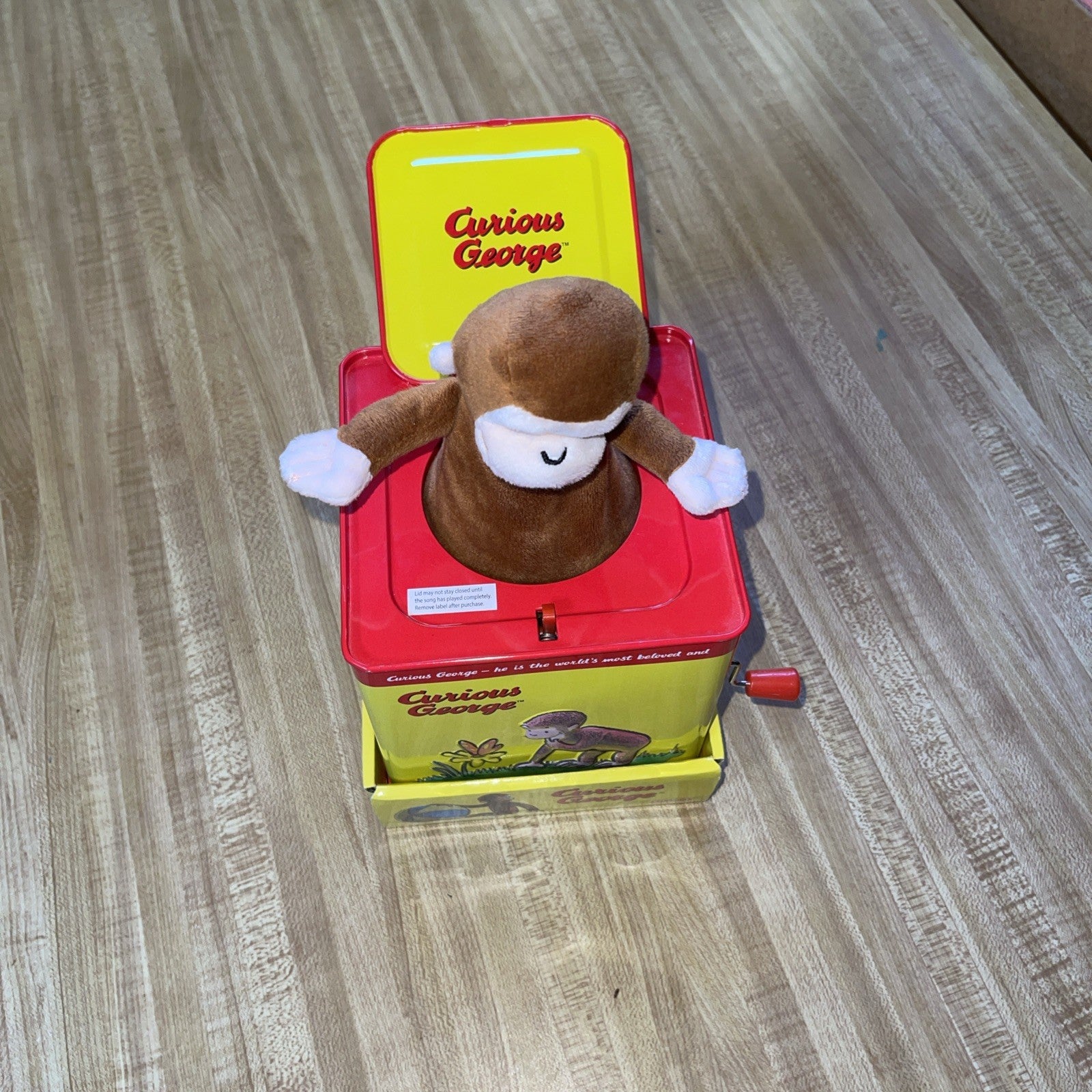 Schylling Curious George Musical Jack-in-the-Box