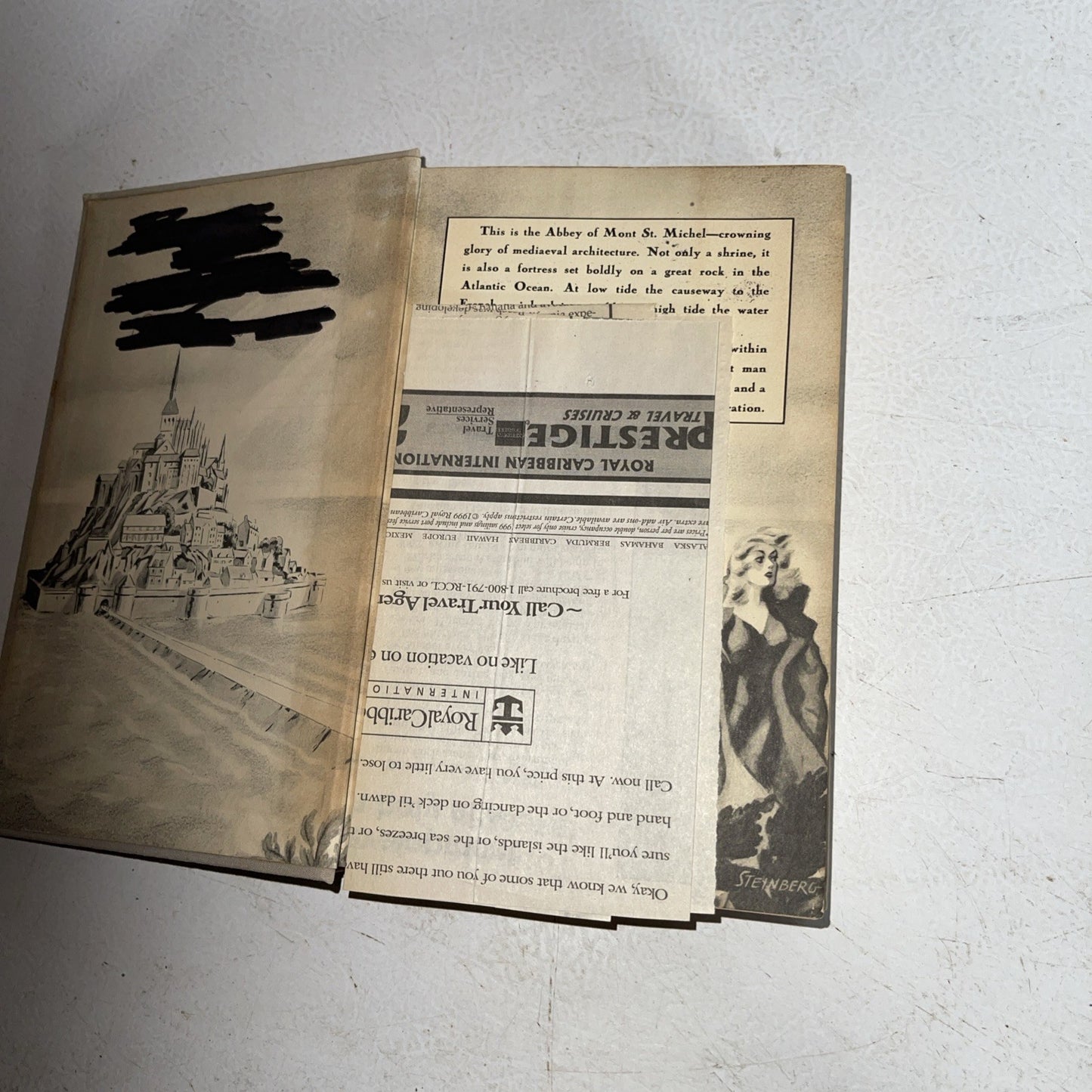 Tides Of Mont St Michel Hardcover First Printing 1938