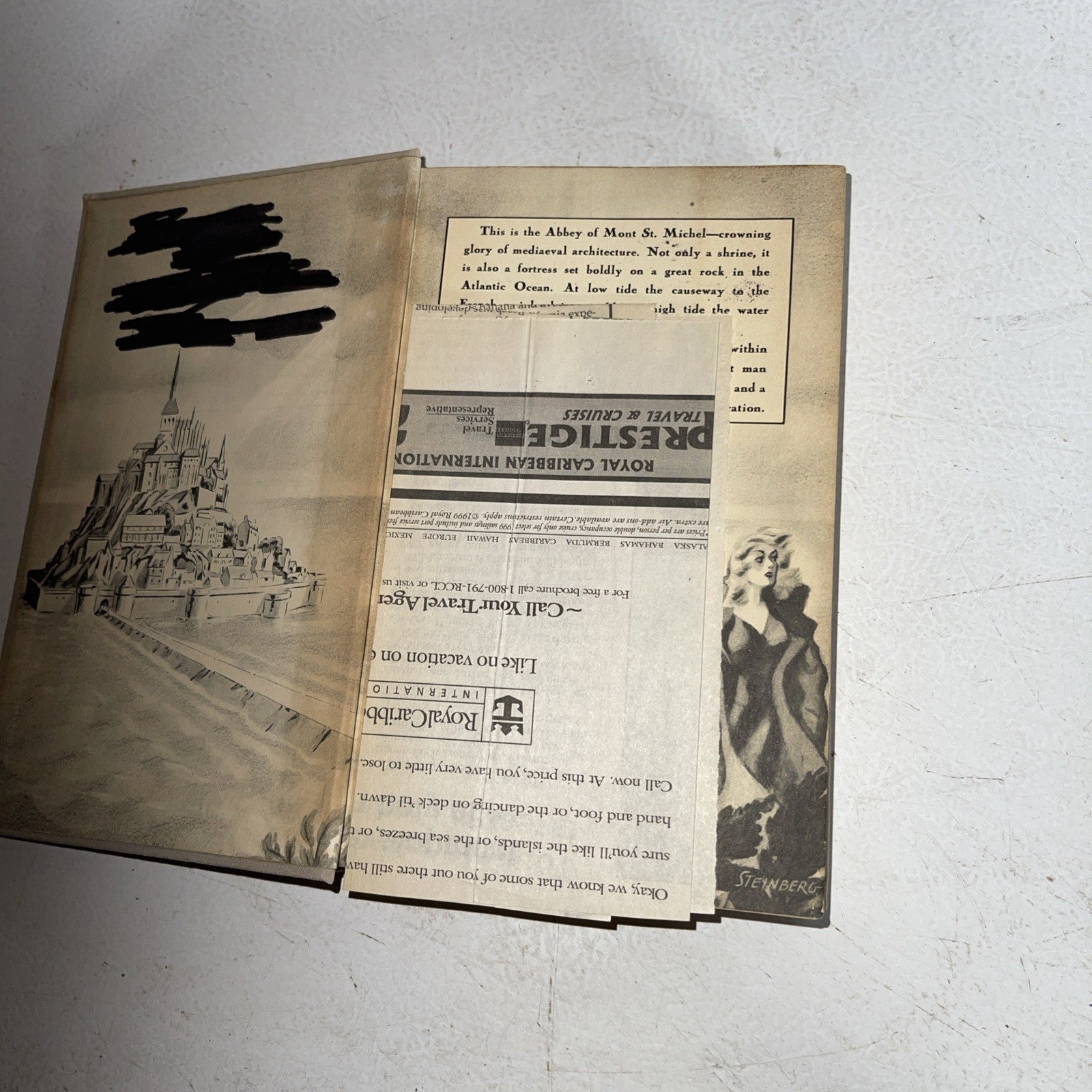 Tides Of Mont St Michel Hardcover First Printing 1938