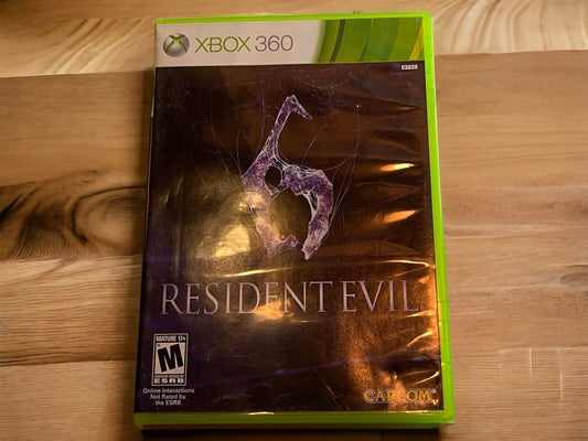 Resident Evil 6 (Microsoft Xbox 360, 2012) Broken Case