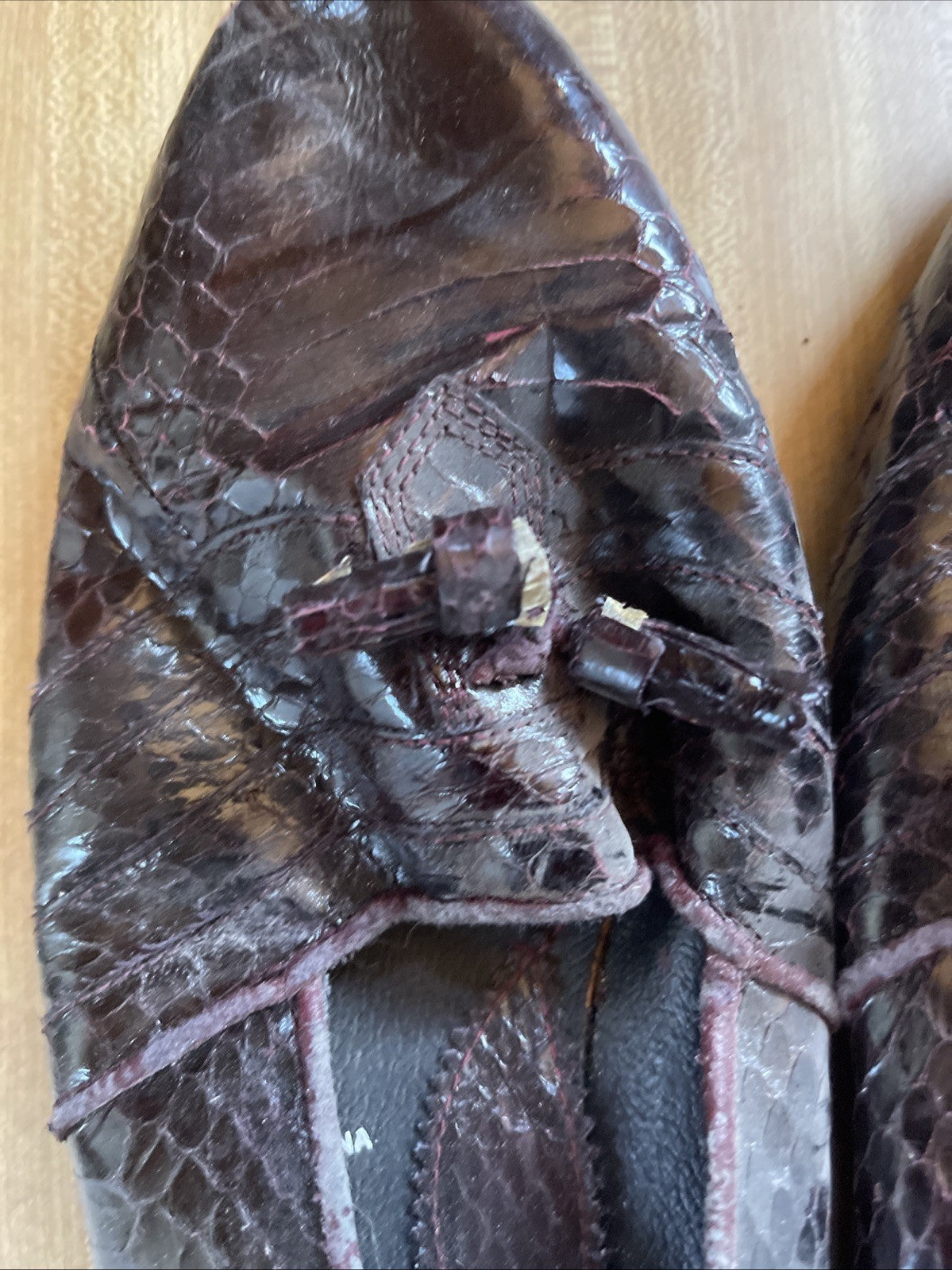 Giorgio Brutini Genuine Snake Shoes 12