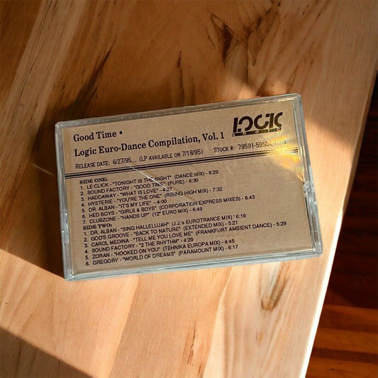 Good Time Logic Euro Dance Compilation Vol 1 Cassette 