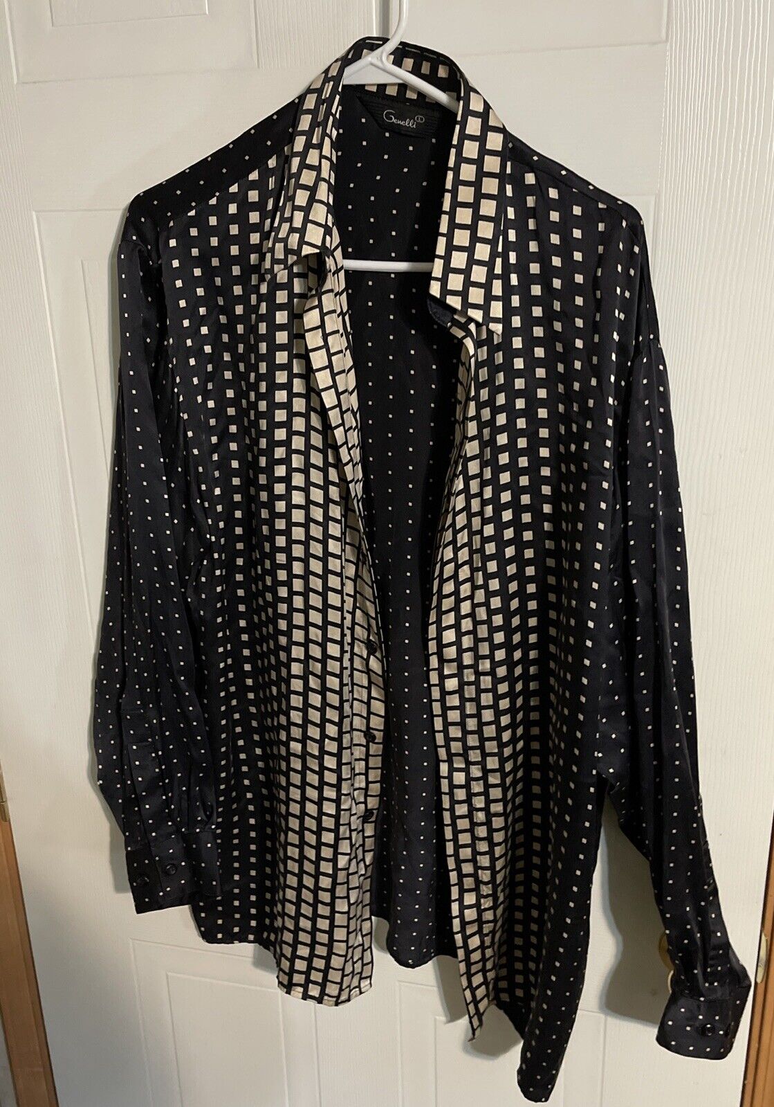 Genelli Silk Shirt Large 