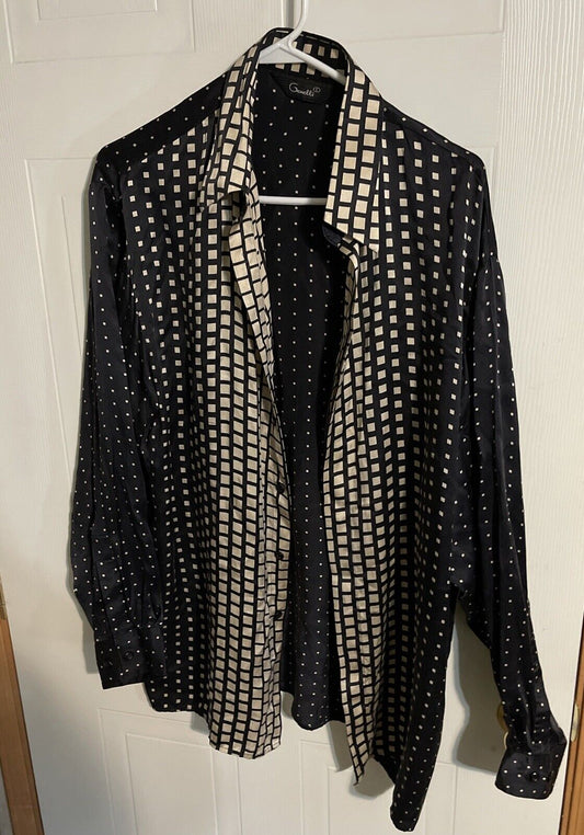 Genelli Silk Shirt Large 