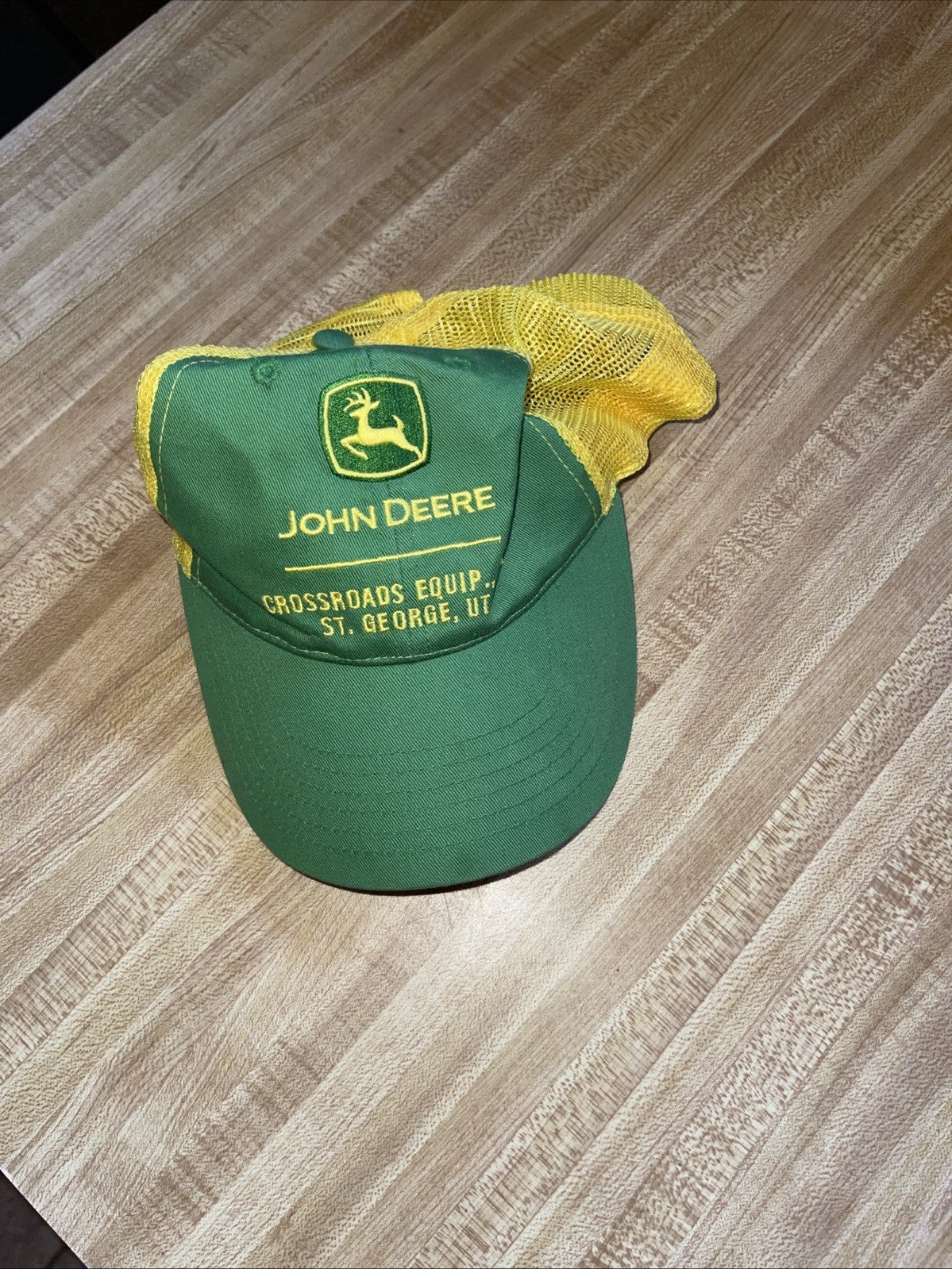 john deere snapback hat