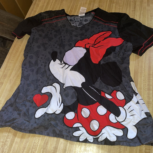Disney Scrubs Top 2XL 