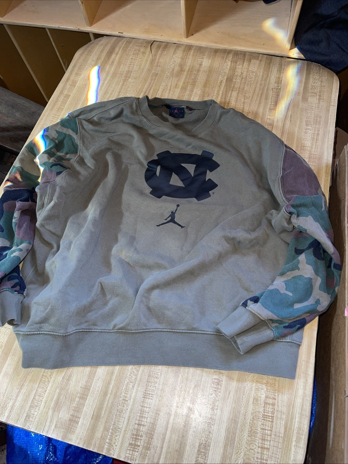 Jordan Camo North Carolina Sweatshirt 3XL 