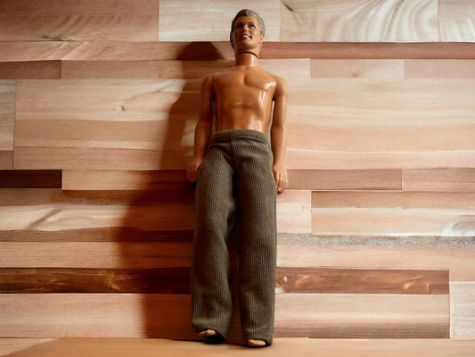 Vintage Ken Doll In Corduroy Pants