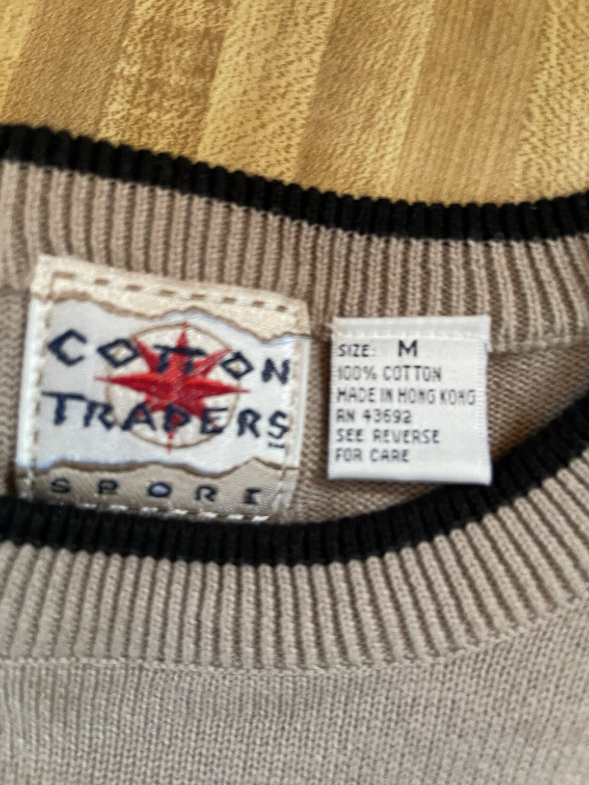 Vintage Cotton Traders Sweater Medium 