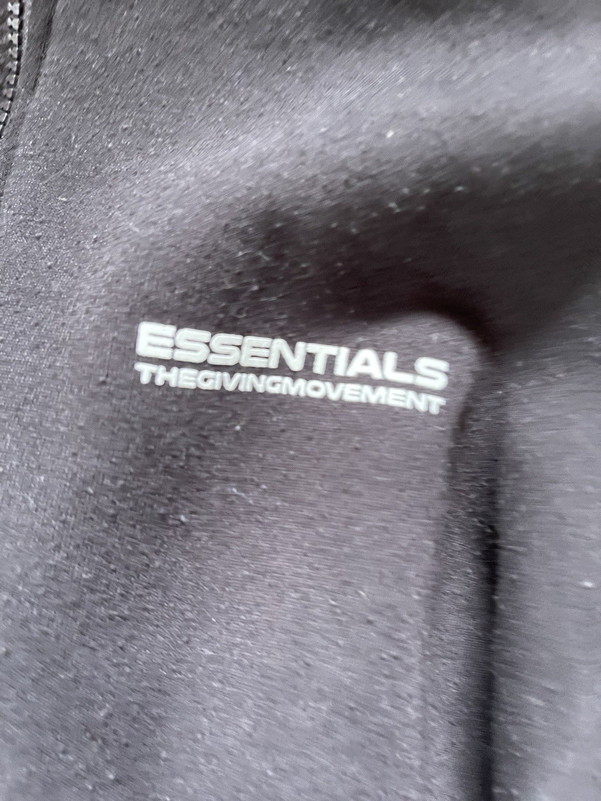 Essentials The Giving Movement Hoodie Large  Full Zip