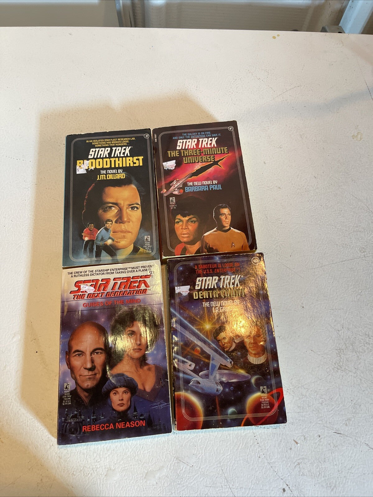 Massive Star Trek Book Lot