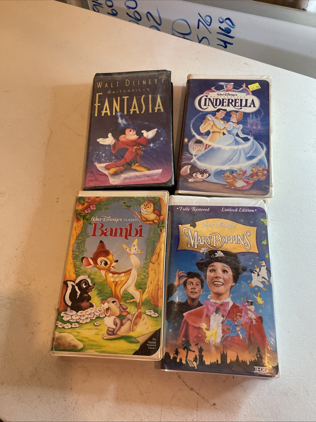 Disney VHS Lot