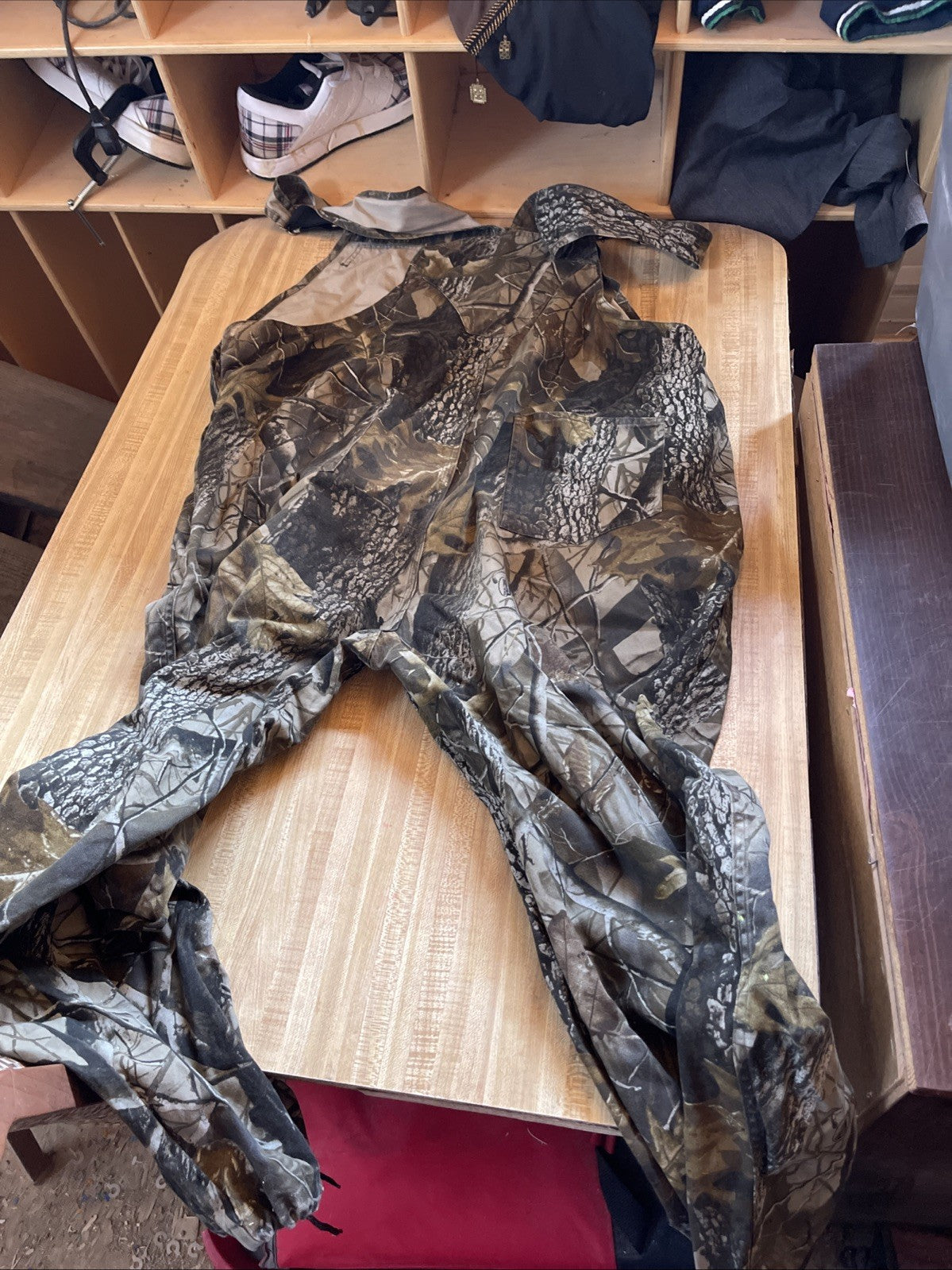 Remington Bib Overalls Camo Woodland Hunting 