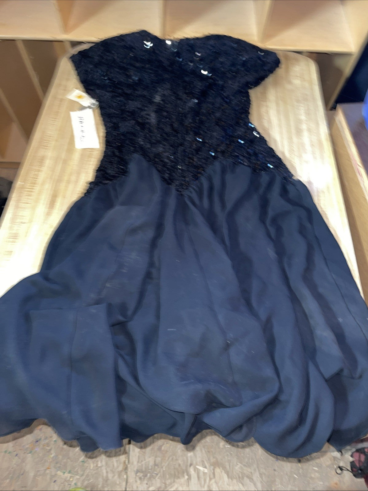 Deadstock Vintage Dress Size 14 Shuet Young HM Collections Made In USA