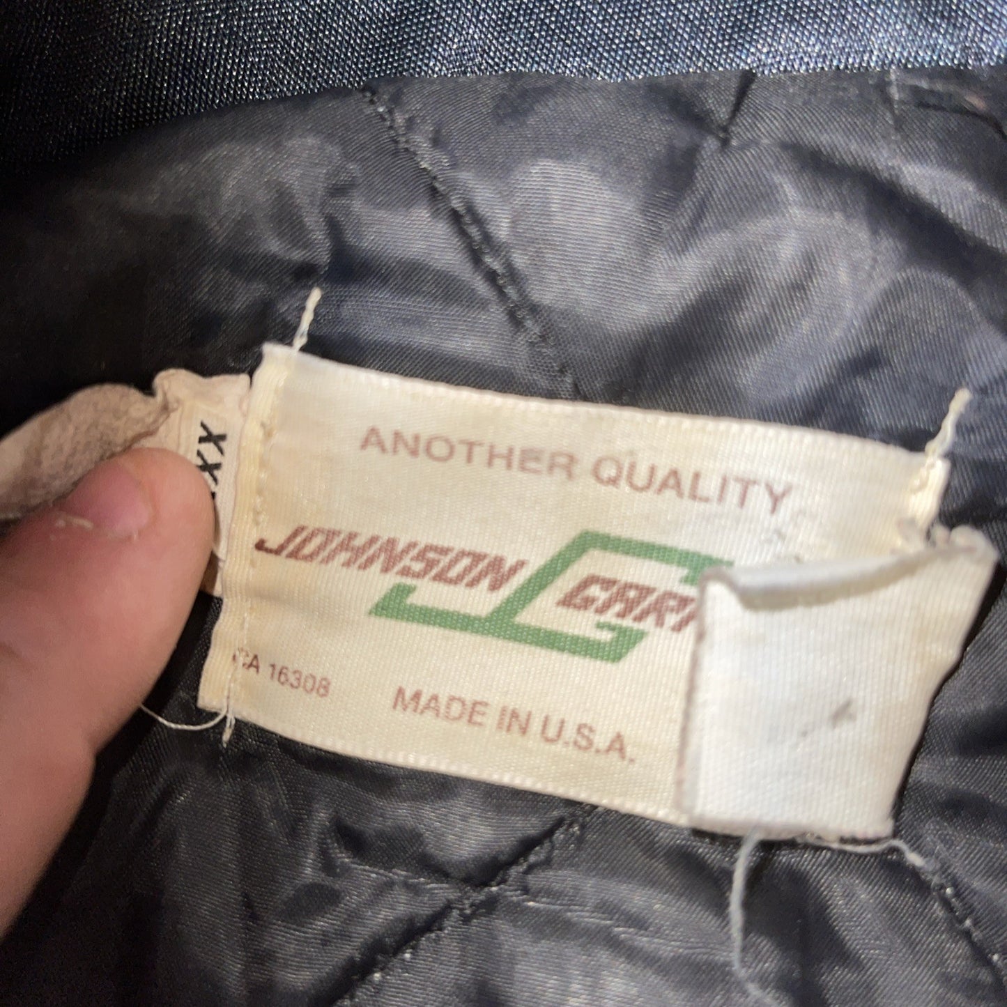 Vintage Johnson Garment Jacket Chicago Transit Authority 3XL 