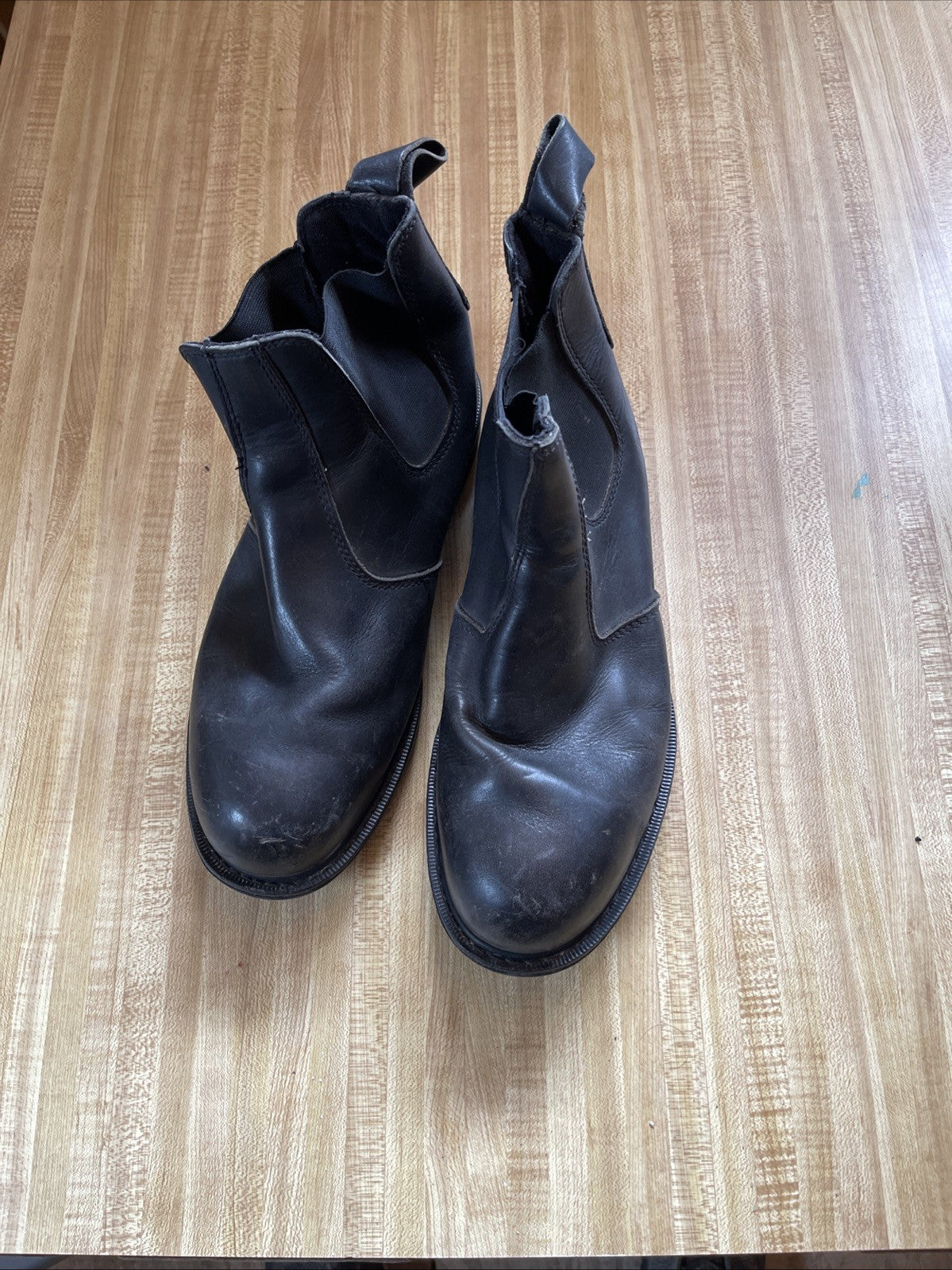 Red Wing Worx Slip On Work Boots 12 Wide Steel Toe