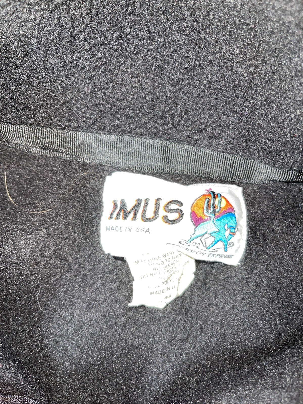 Vintage Imus Full Zip Medium 