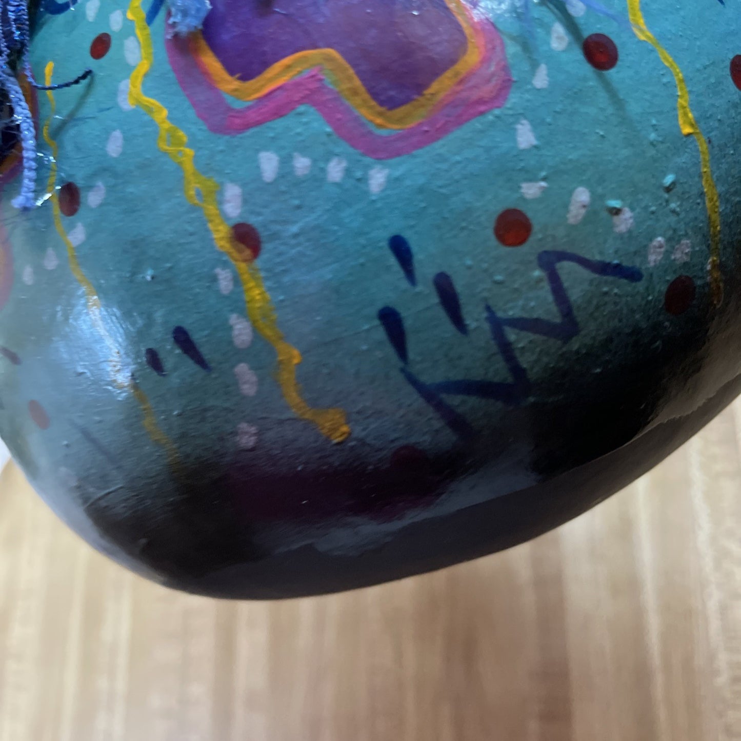 Native American Art Signed LM And KM