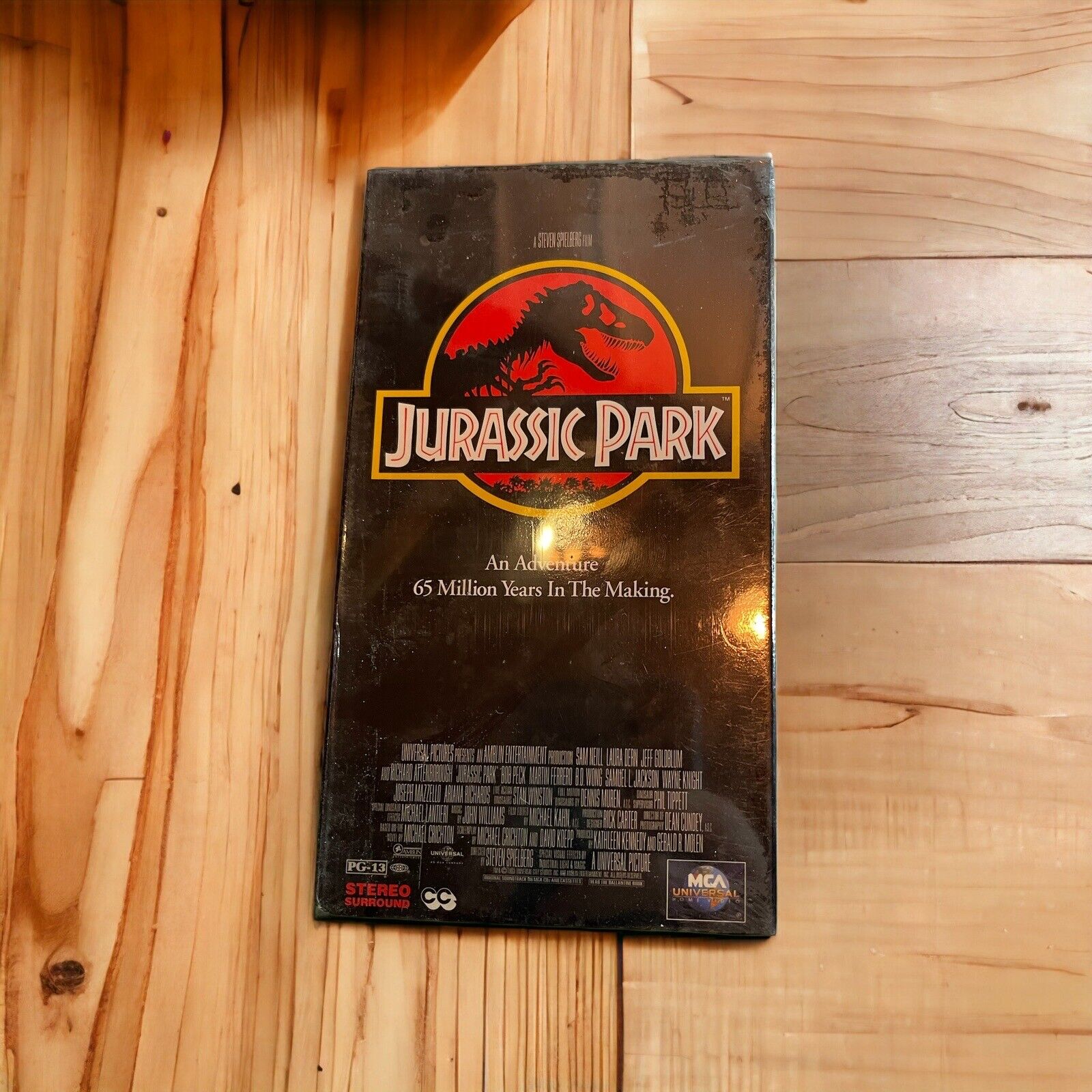 Rare Jurassic Park VHS Movie Tape MCA Sealed