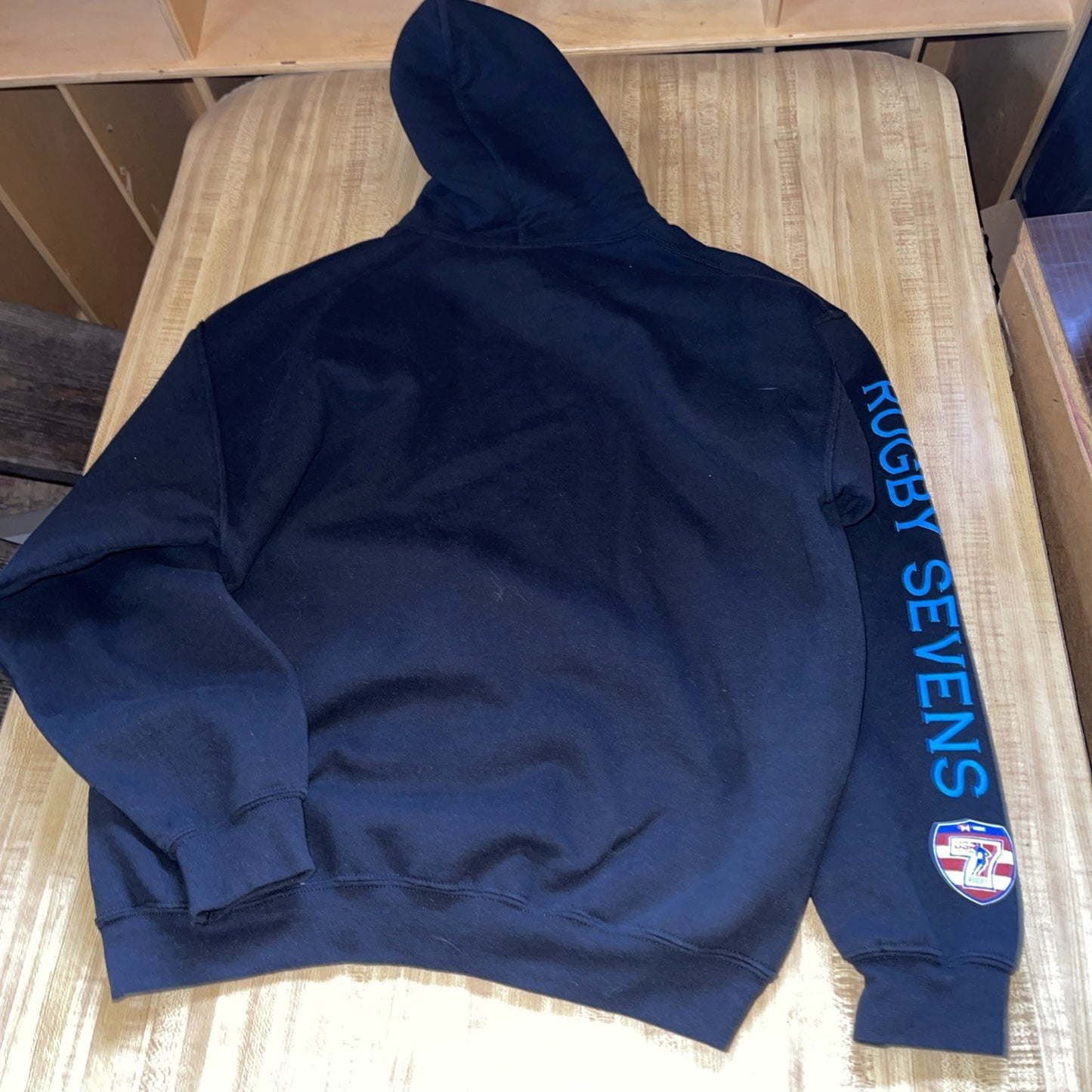 USA Sevens Rugby Fiji Rugby Hoodie Large 