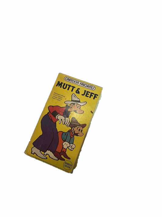 Cartoon Favorites Mutt & jeff VHS 1989