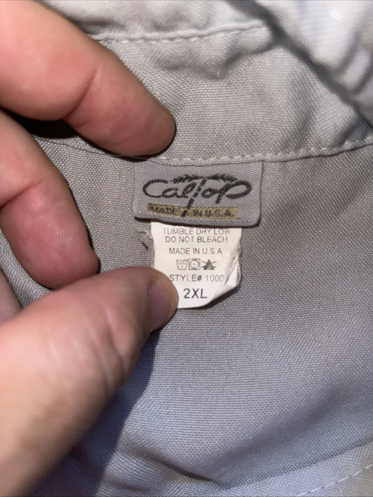 Vintage Caltop Button Up XXL 