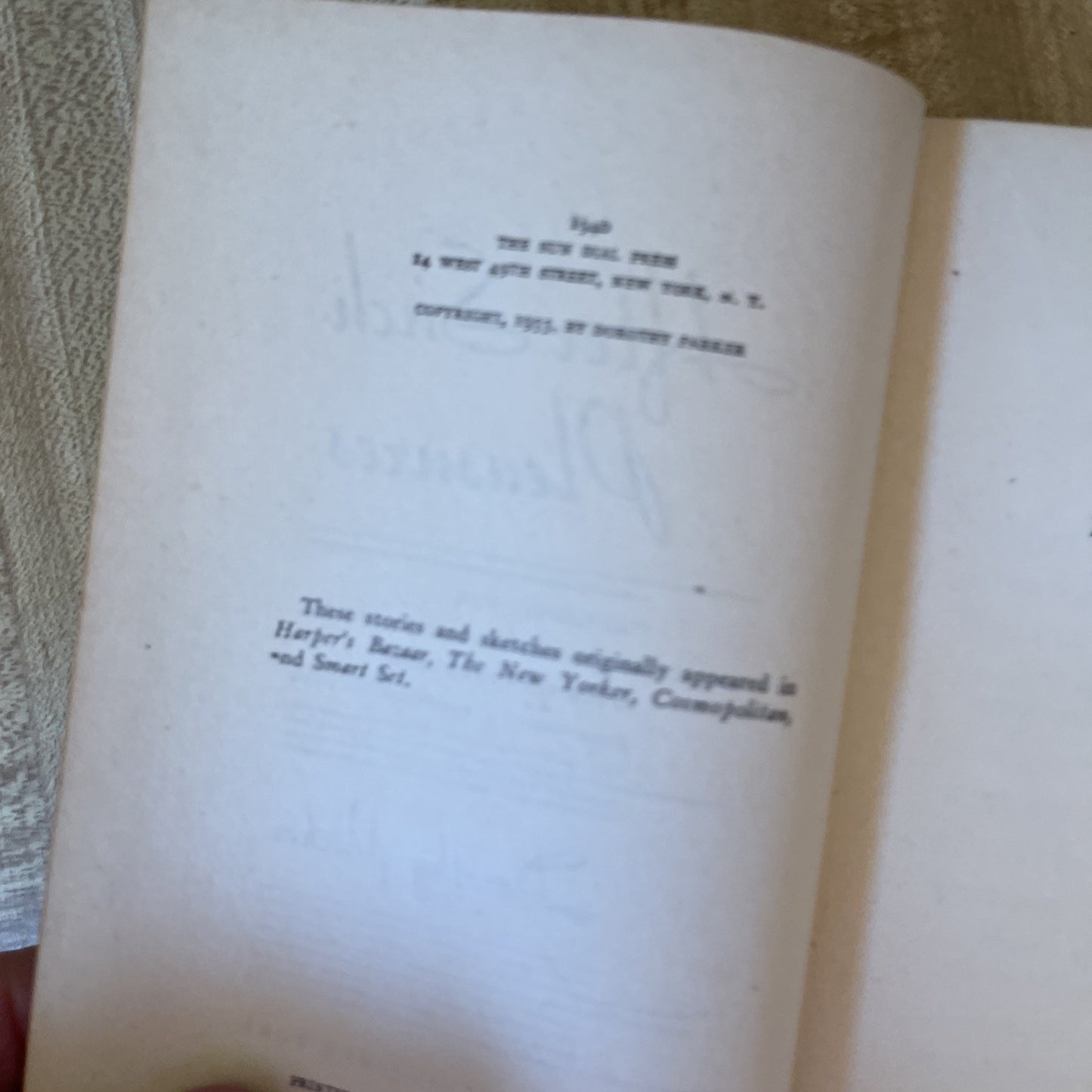 After Such Pleasures Hardcover 
