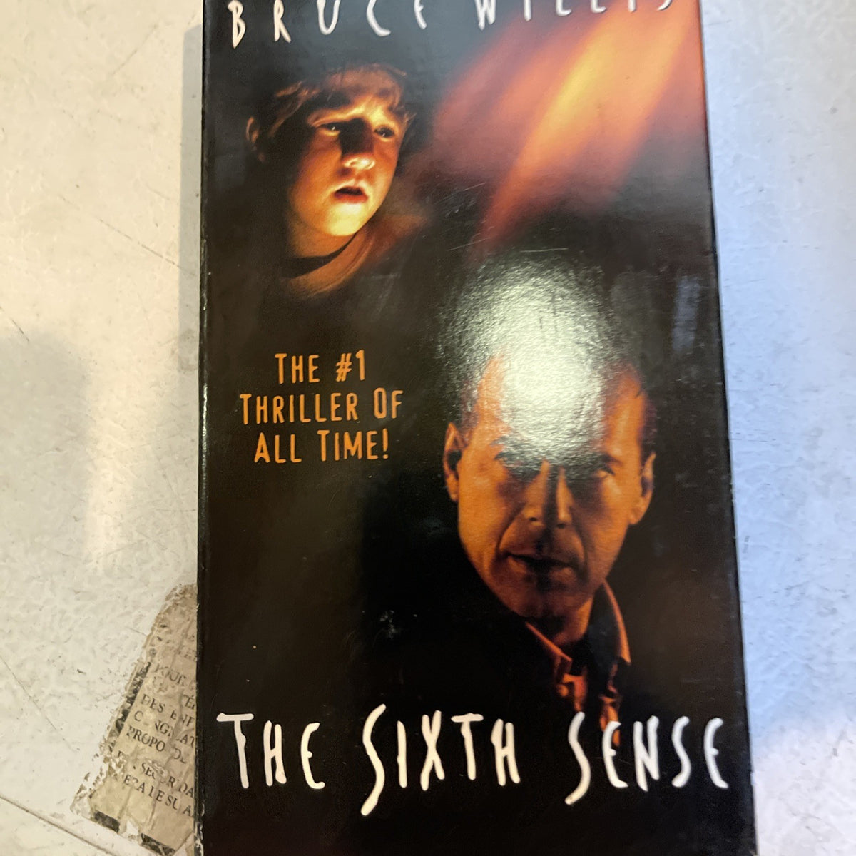 Bruce Willis VHS Lot