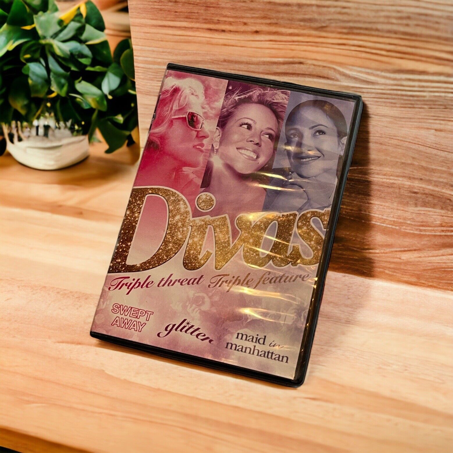 Divas- Triple Feature (DVD 2016) Madonna-  Mariah Carey- Jennifer Lopez 