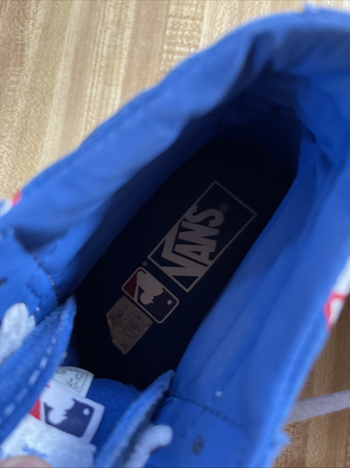 LA Dodgers Vans Men’s 7.5 Women’s 9