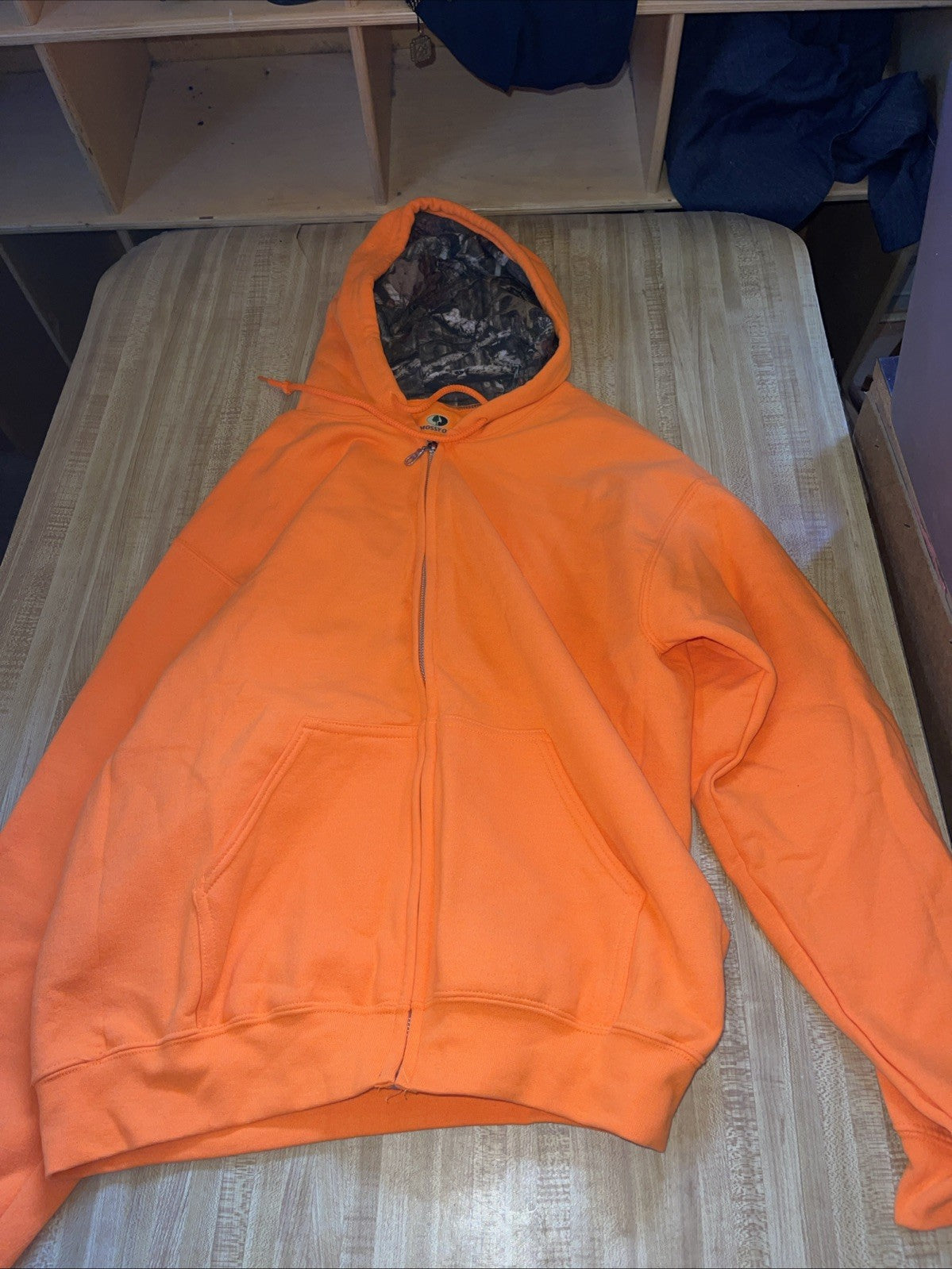 Mossy Oak Full Zip Hoodie Medium 