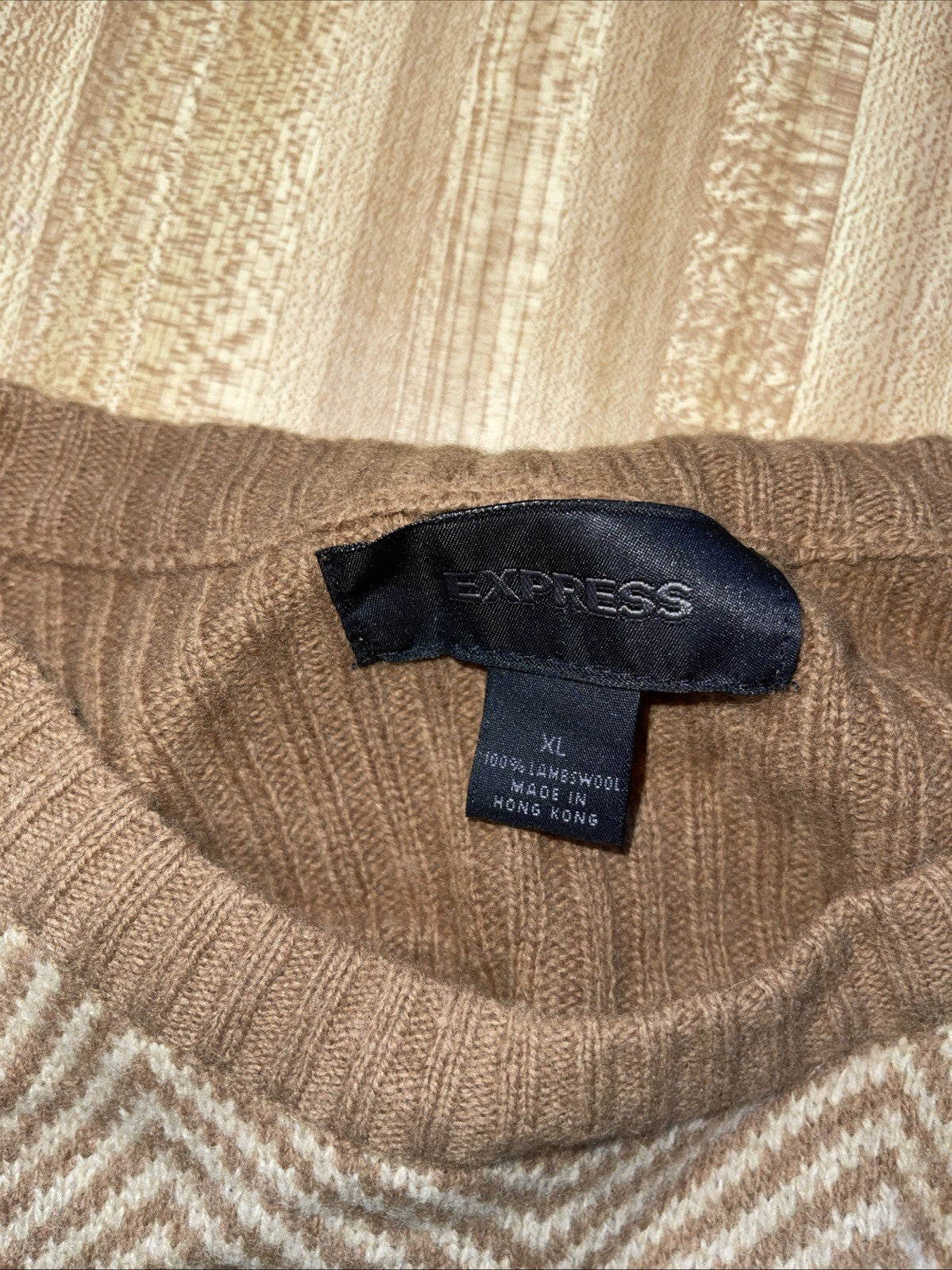 Express Lambswool Sweater XL