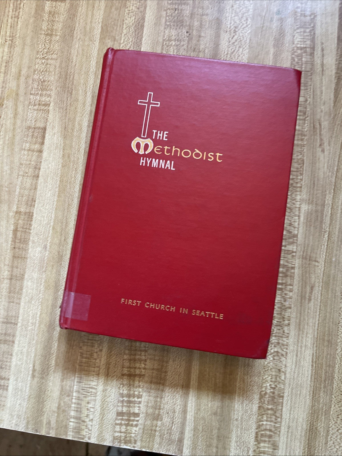 Vintage 1964 1966 The Methodist Hymnal Red Hardcover in Good Condition