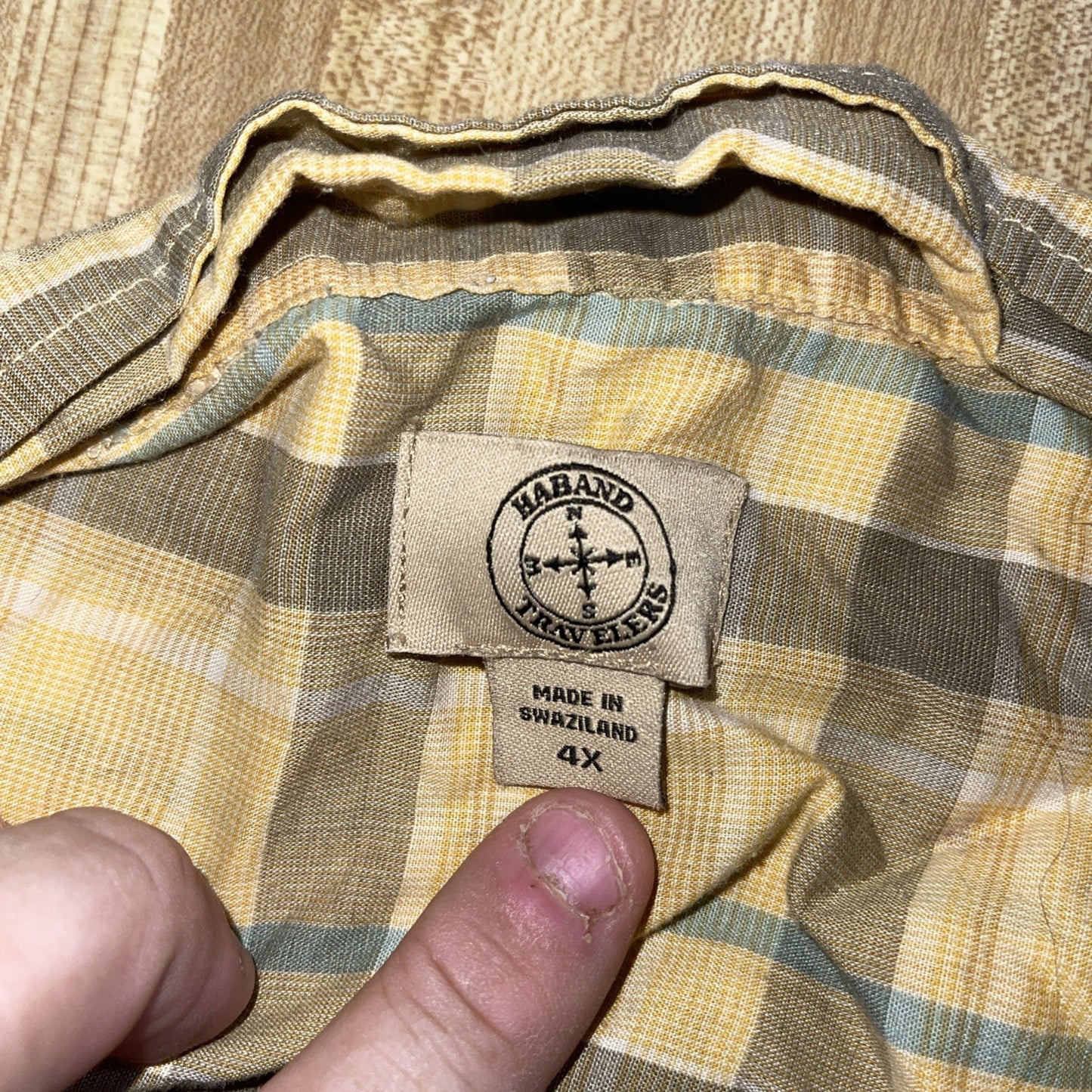 Haband Snap Button Shirt 4X