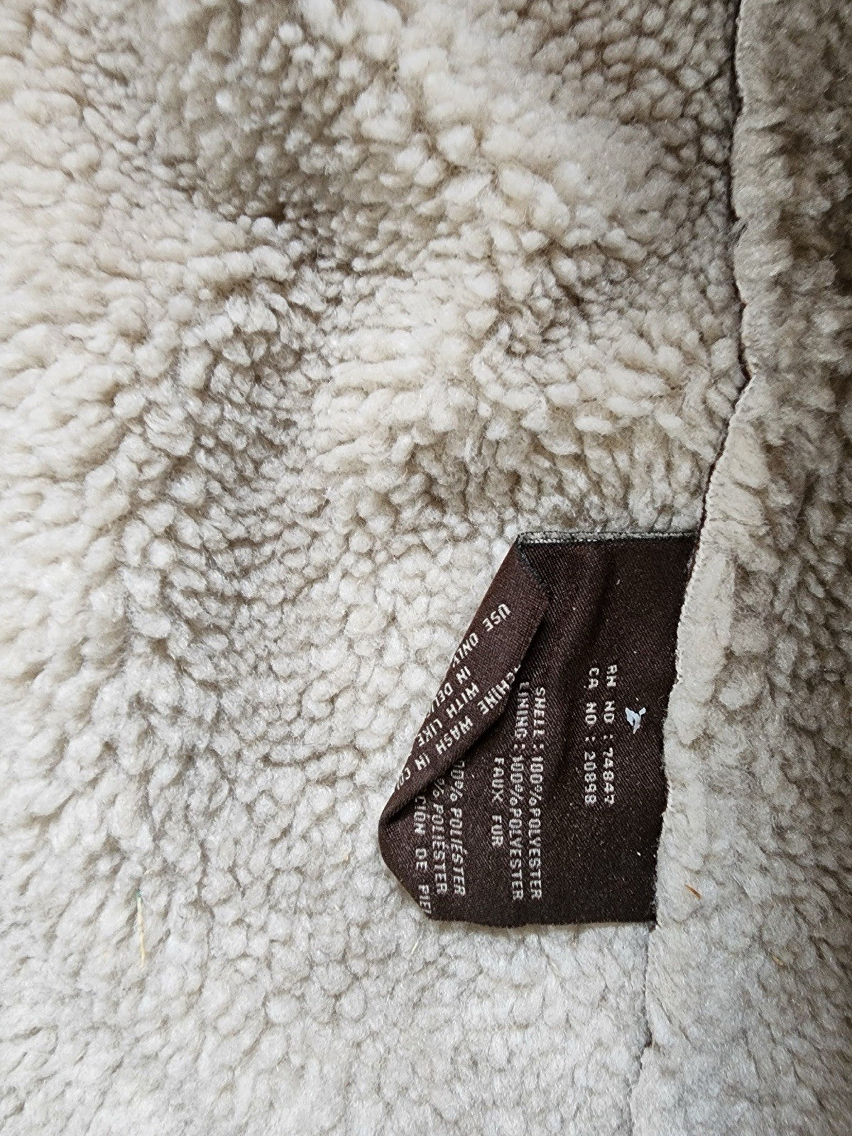 Sherpa Lined Levi’s Jacket Large 
