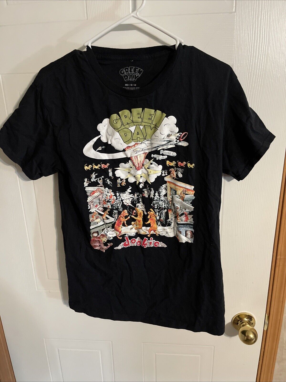 Green Day Dookie T Shirt Medium 