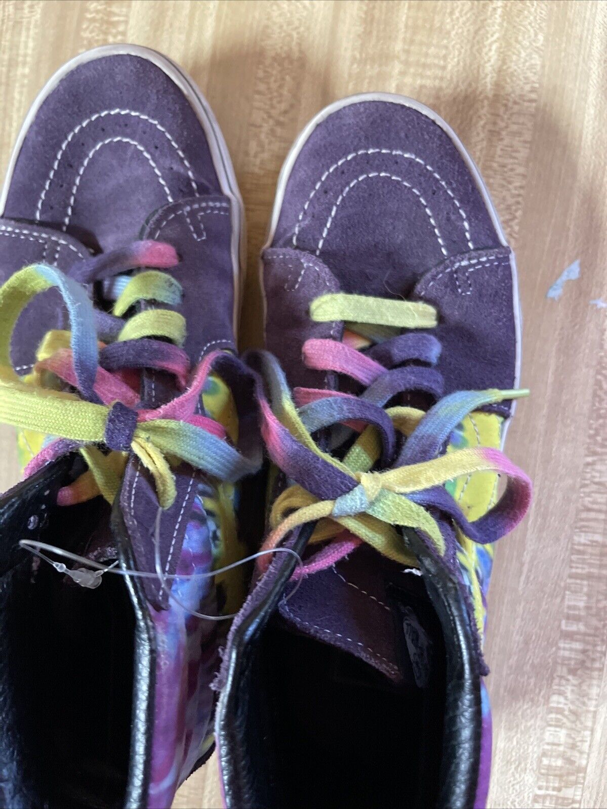 Vans Sk8 Hi Graffiti Tie Dye Size 7 Women’s 