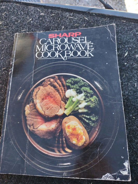 Sharp Carousel Microwave Cookbook By Sharp