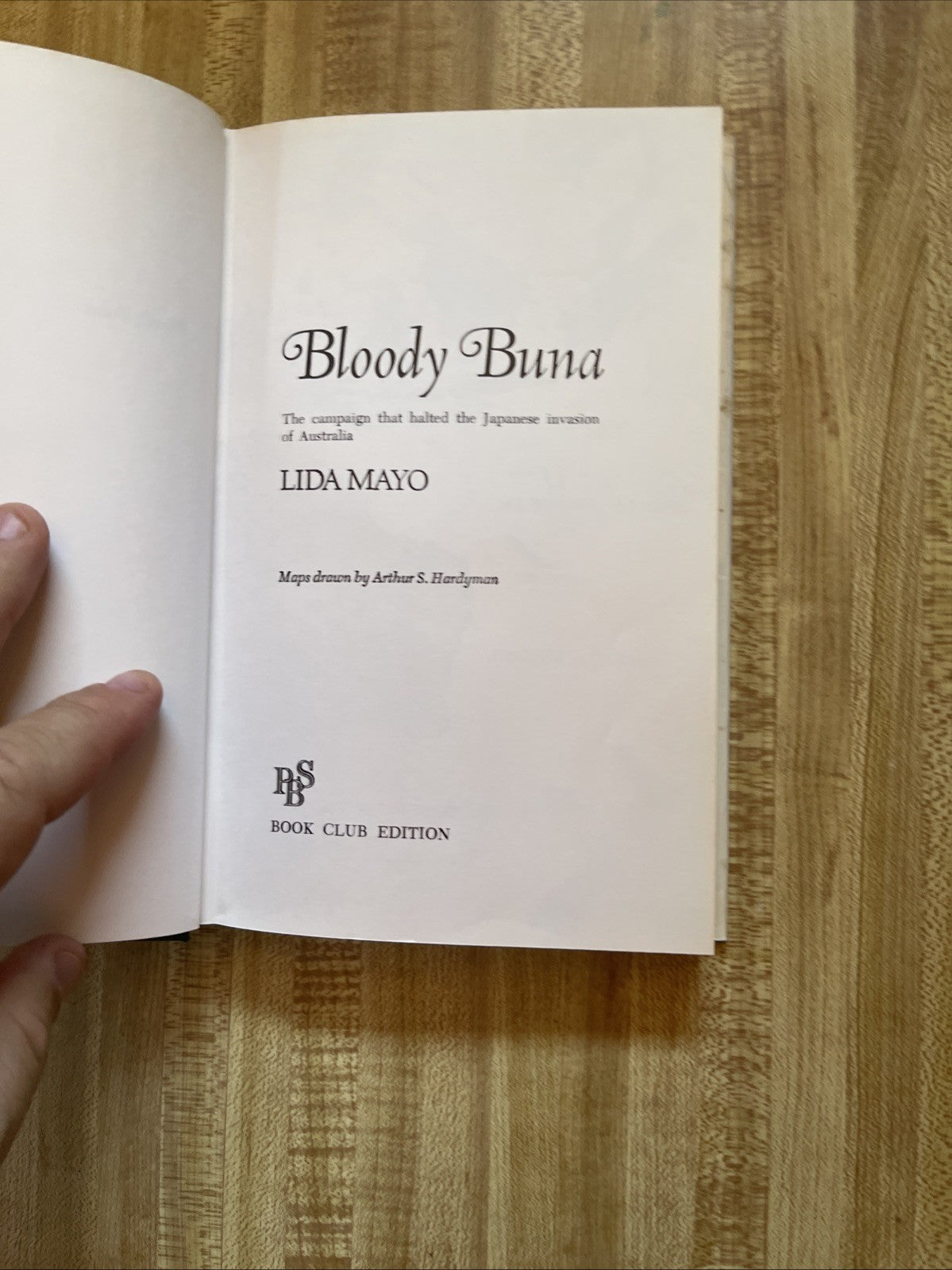 Bloody Buna Hardcover 