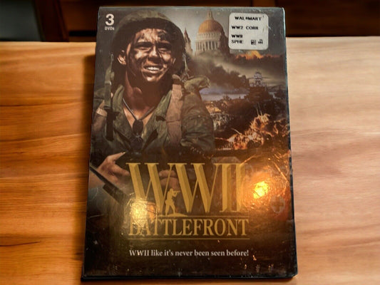 WWII Battlefront 3 DVD Set WW2 Color Footage World War II Like Never Before 2011