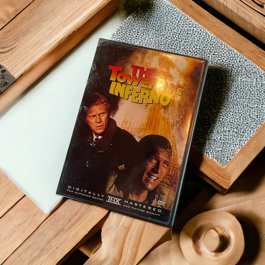 The Towering Inferno (DVD, 1999) Paul Newman Steve McQueen 1974   OOP Rare