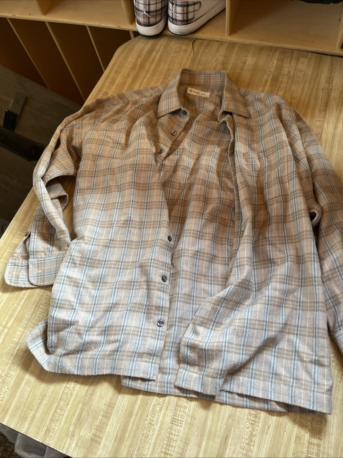 Vintage Grand Jour Flannel XL