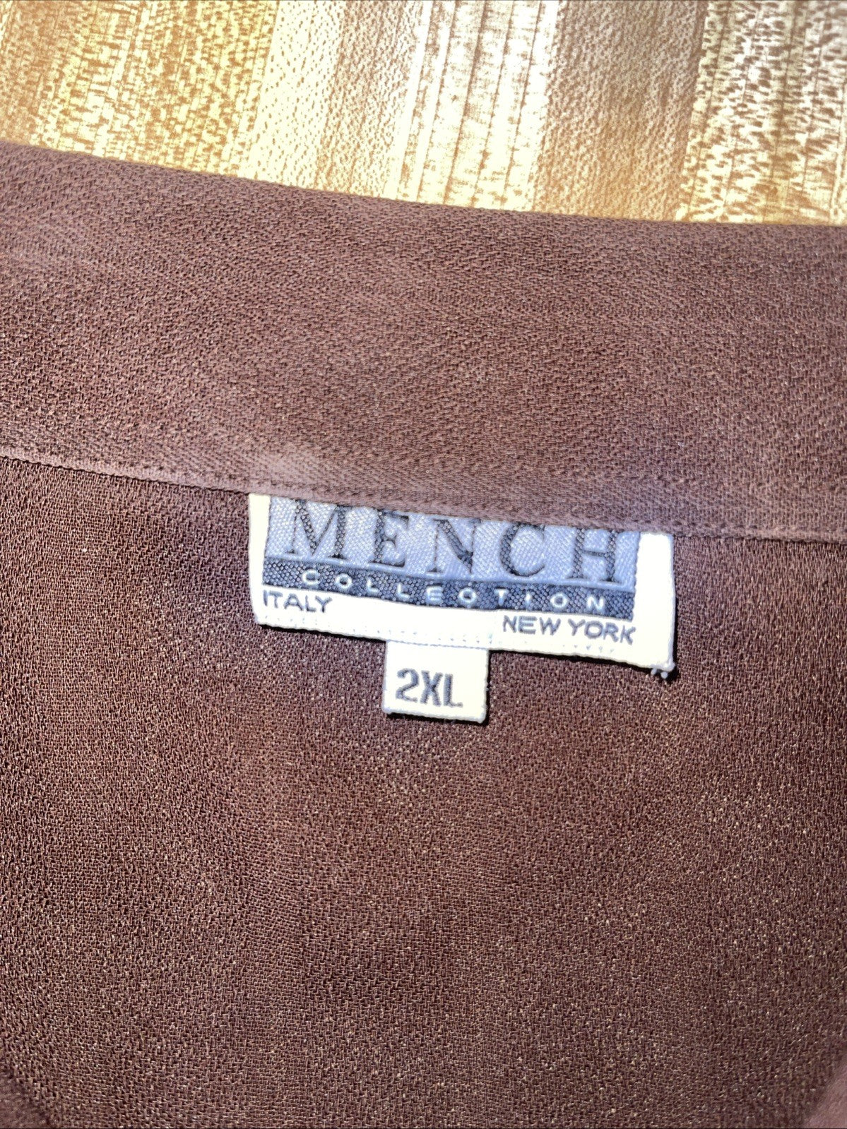 Mench Collection Button Up 2XL