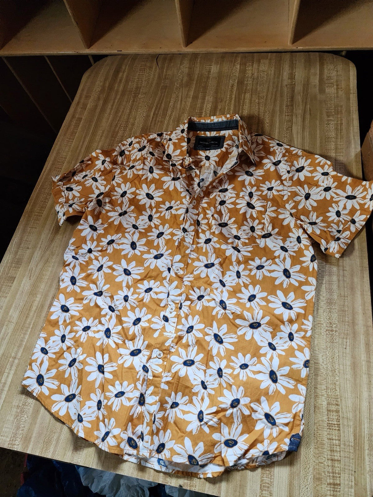 Nickel & Iron Button Up Medium 